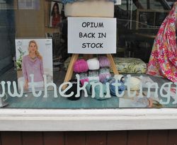 Day 164 - 13 June - King Cole Opium Knitting Yarn The Knitting Parlour Malvern 2013