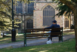 Day 200 - 19 July - Great Malvern Priory Summer 2013