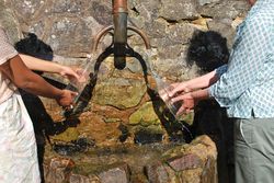 Day 190 - 9 July - Hayslad Spout Spring Malvern Water Well