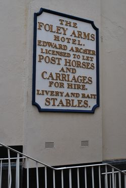 Day 263 - 20 September - Foley Arms Malvern Sign