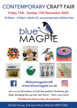 Blue Magpie Contemporary Craft Fair at Elmslie House - 