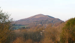 Day 49 - 18 February - Sunset on the Malverns