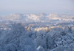 Day 23 - 23 January - Wintery view from Upper Colwall